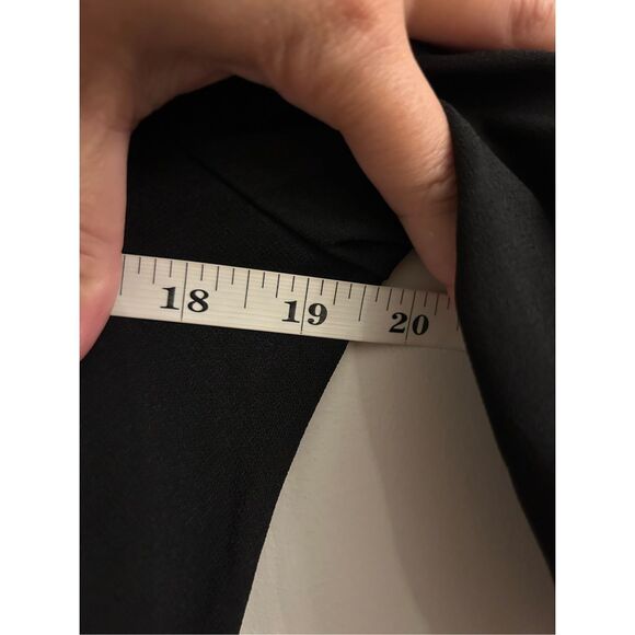 Topshop dress size 8 front tie slimming flutter sleeves modern contemporary mini - Picture 9 of 11